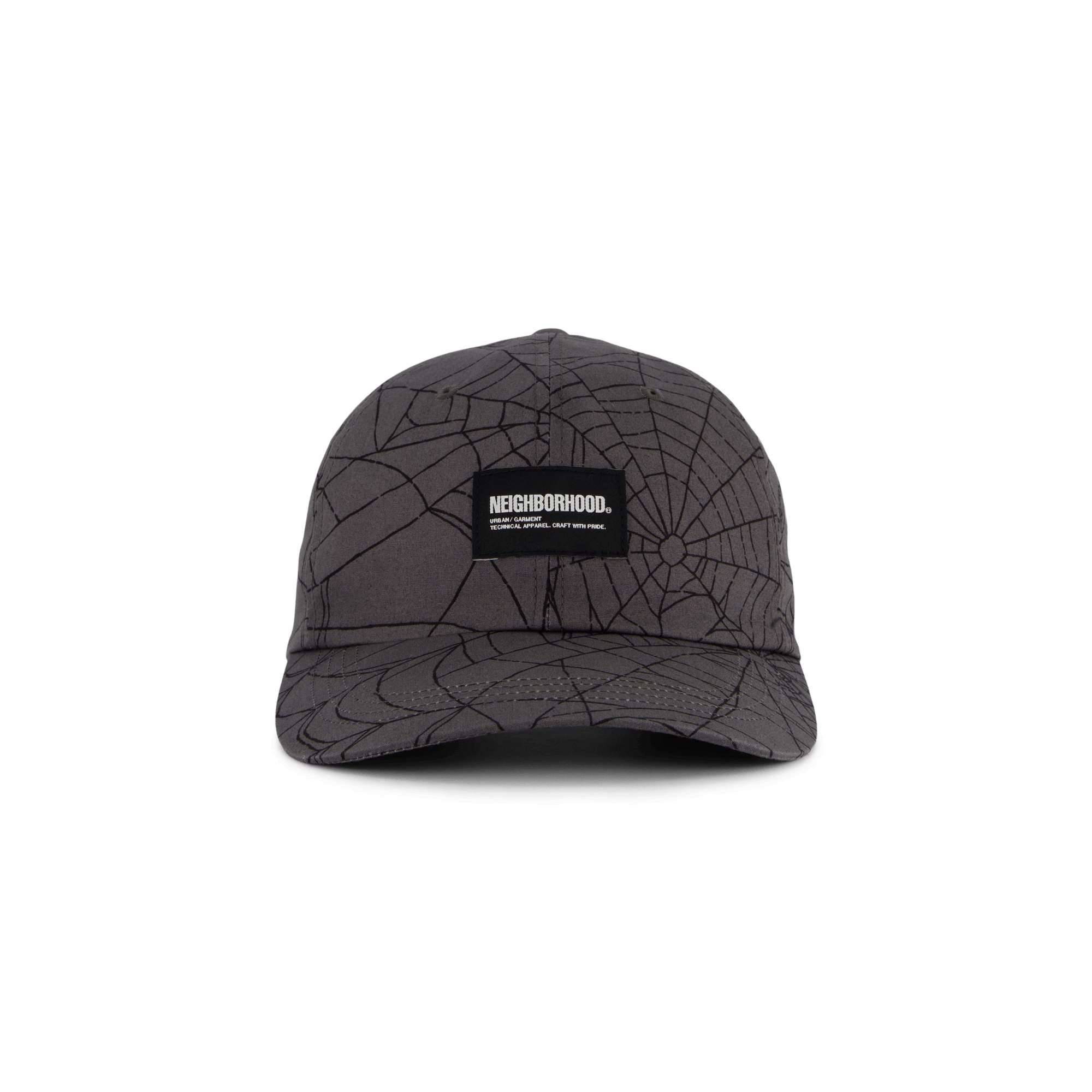 Spiderweb Dad Cap Gray