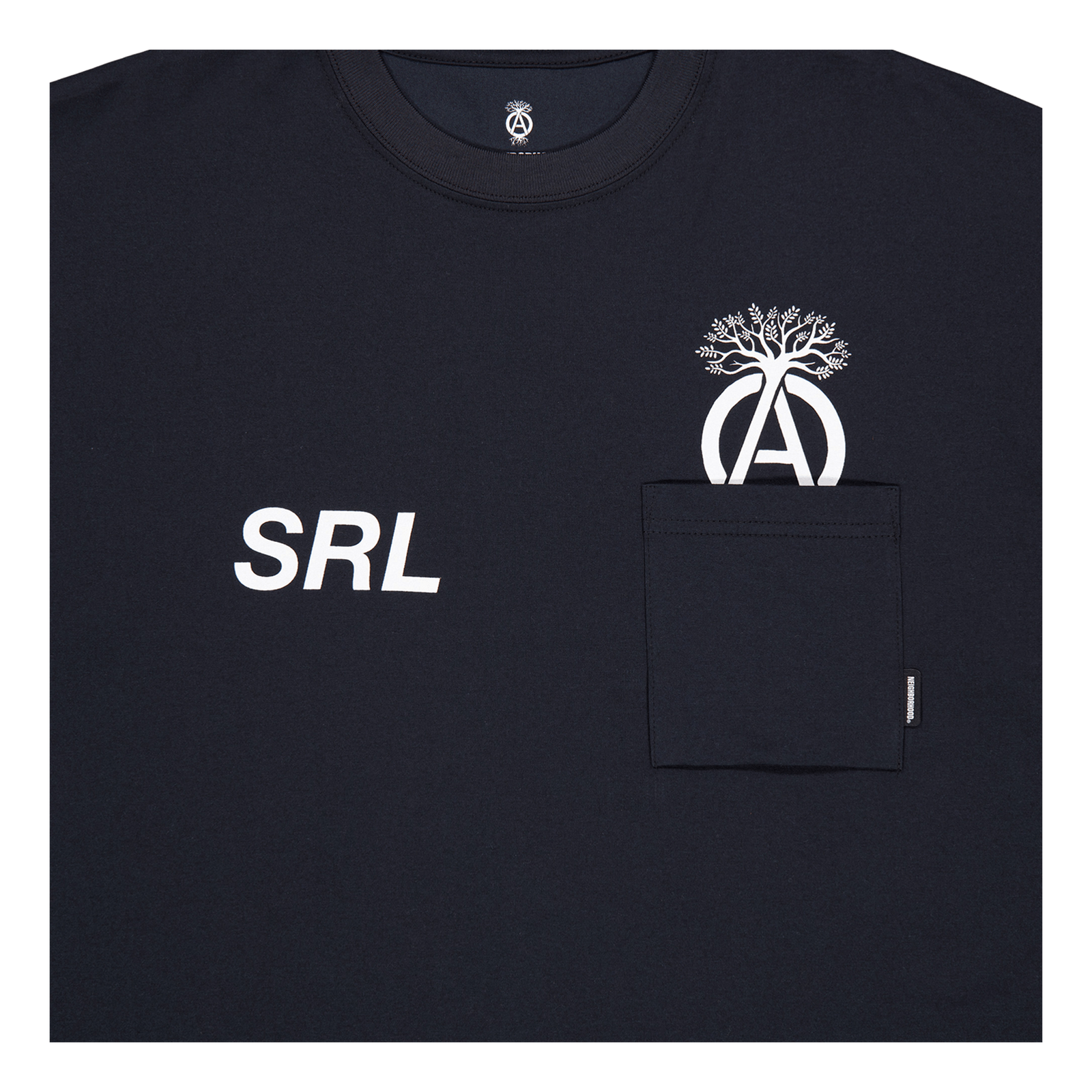 Srl . Sheltech Crewneck Ss-2 Black
