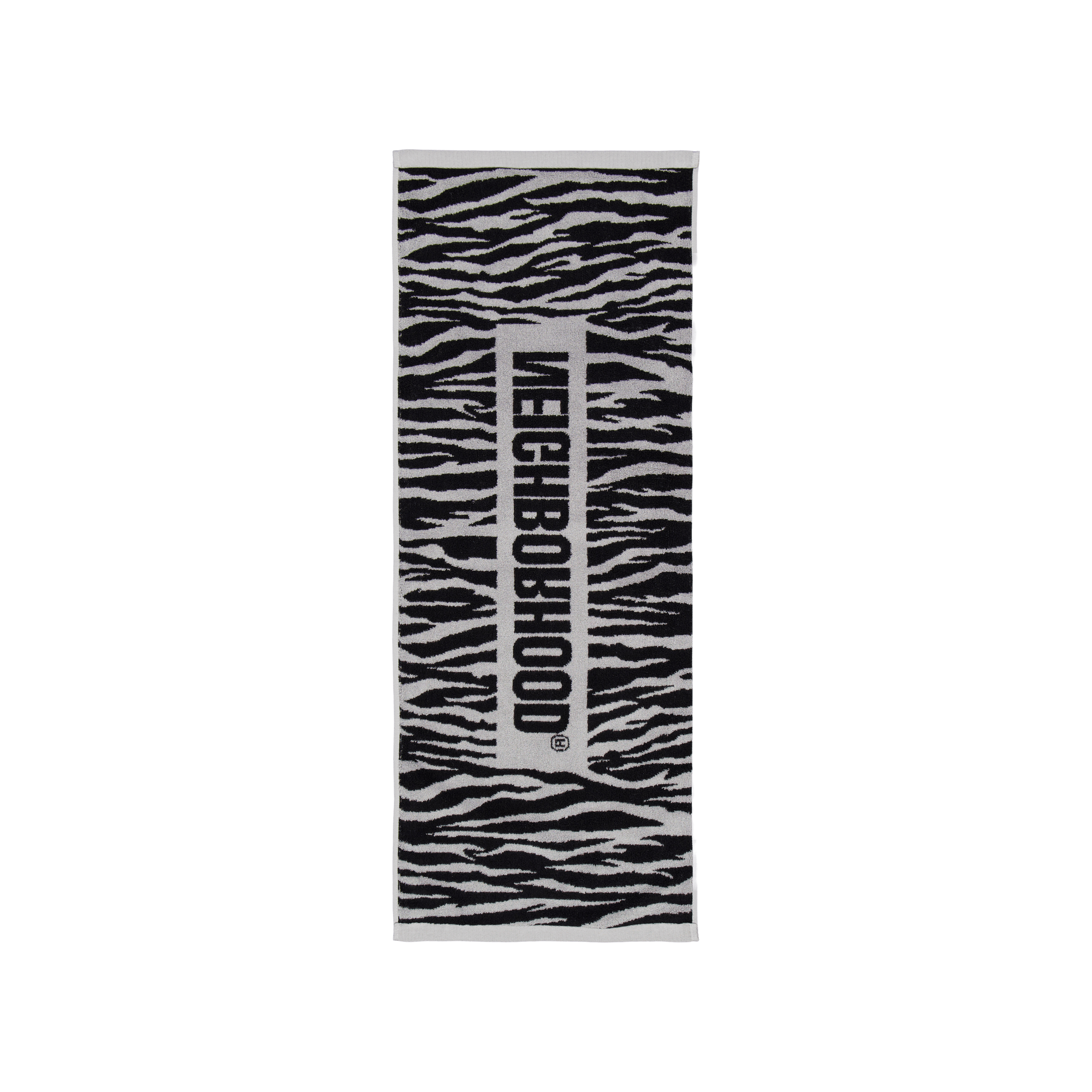 Tigerpattern Towel Gray