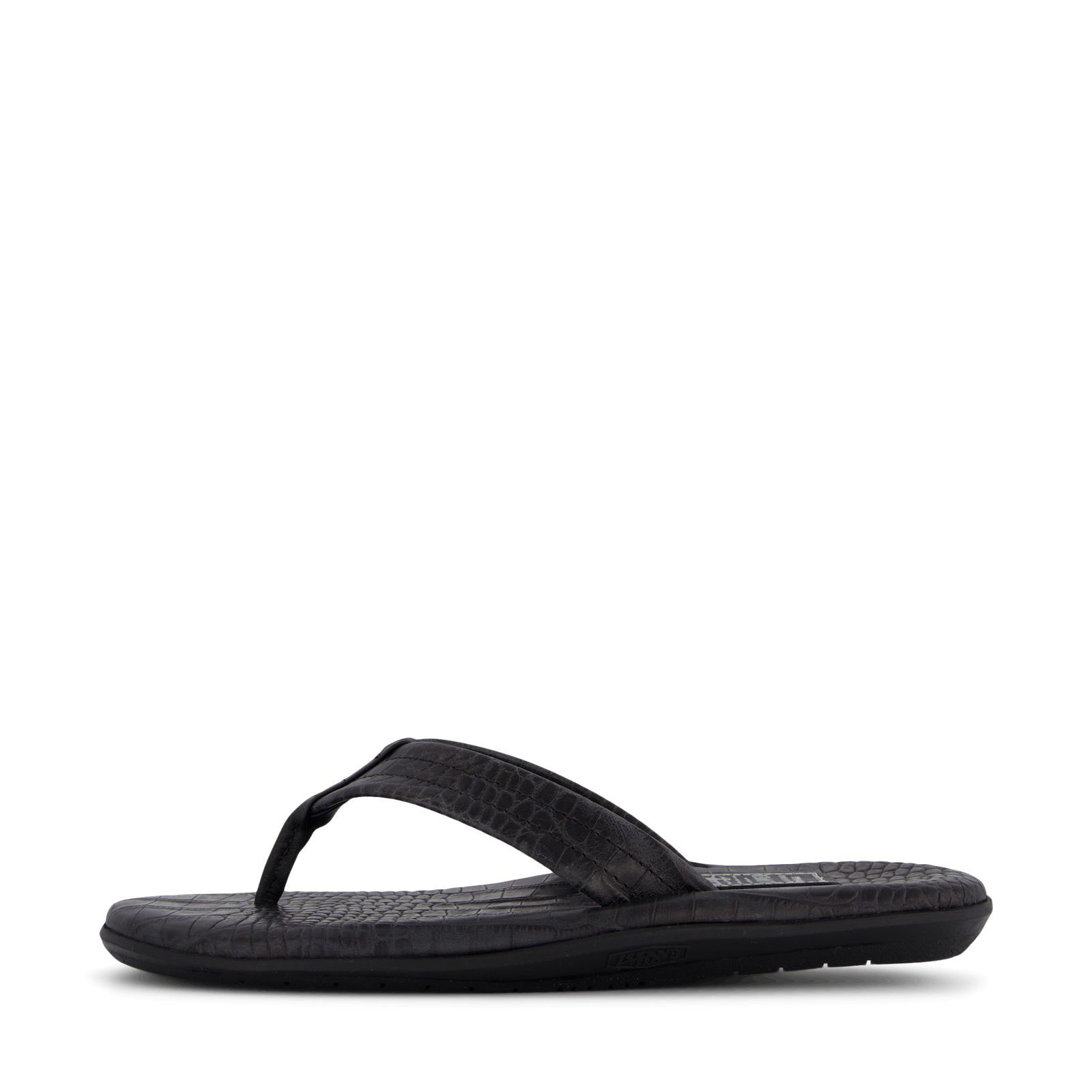 Nh X Island Slipper . Leather  Black