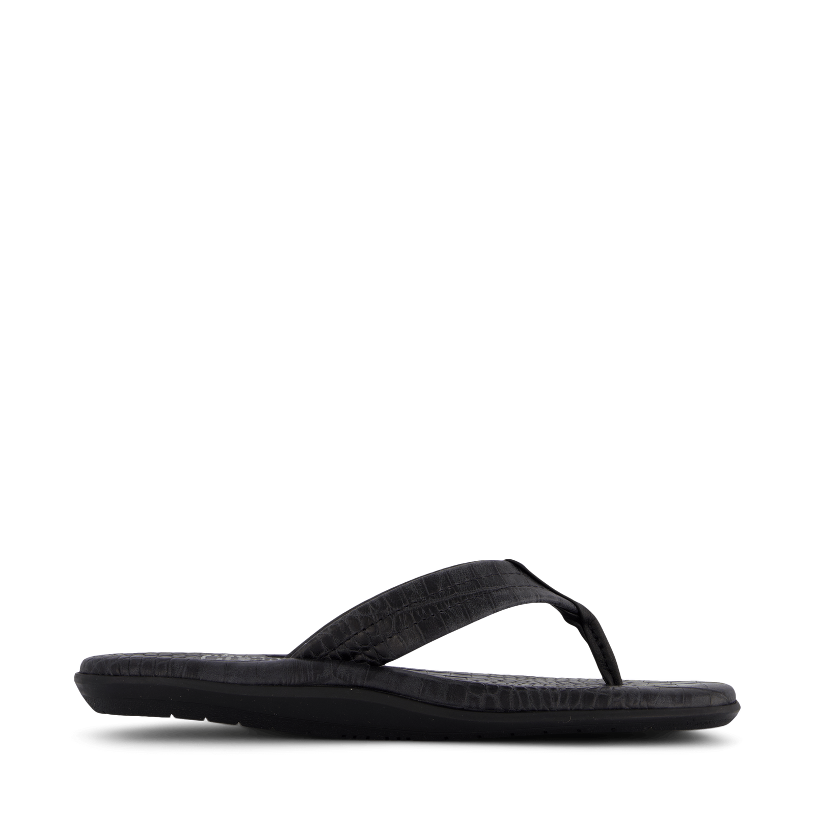 Nh X Island Slipper . Leather Black