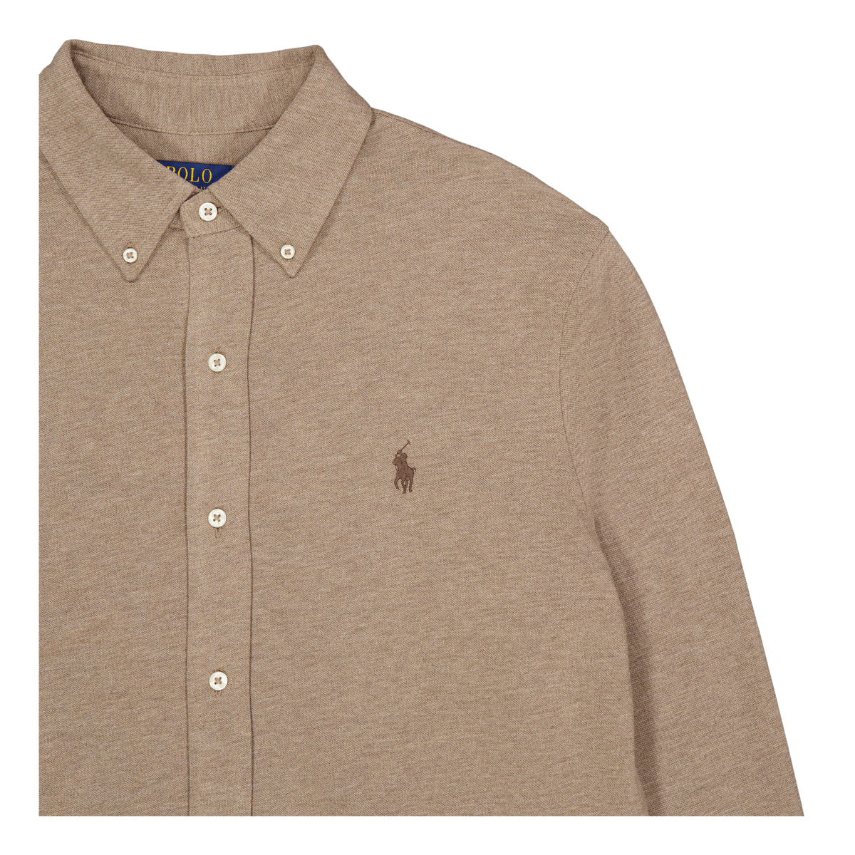 Featherweight Mesh Shirt Dark Taupe Heather