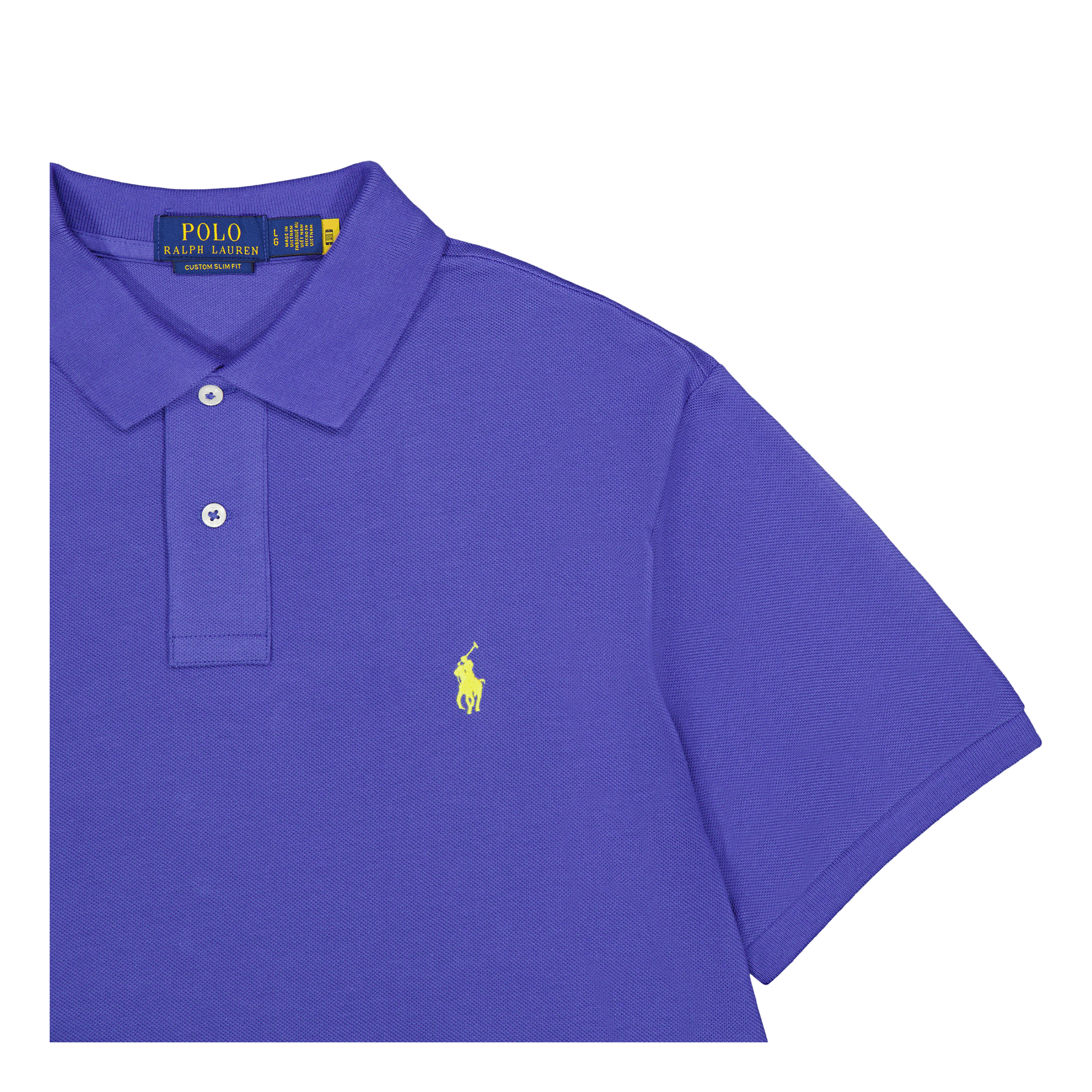 Custom Slim Fit Mesh Polo Shirt Liberty