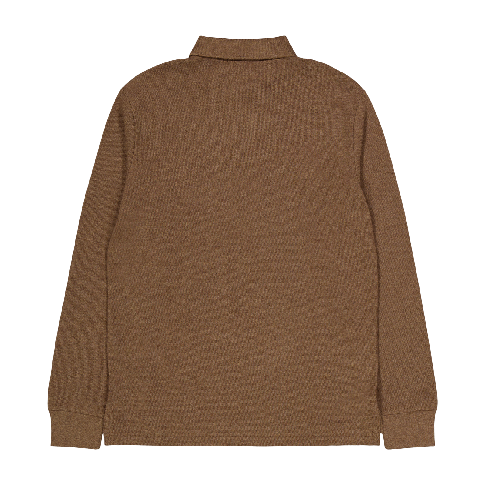 Custom Slim Long-Sleeve Polo Cedar Heather