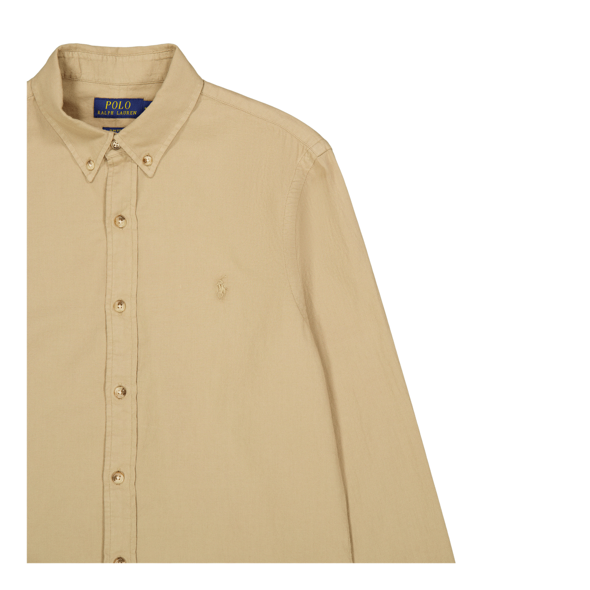 Slim Fit Dobby Shirt Surrey Tan