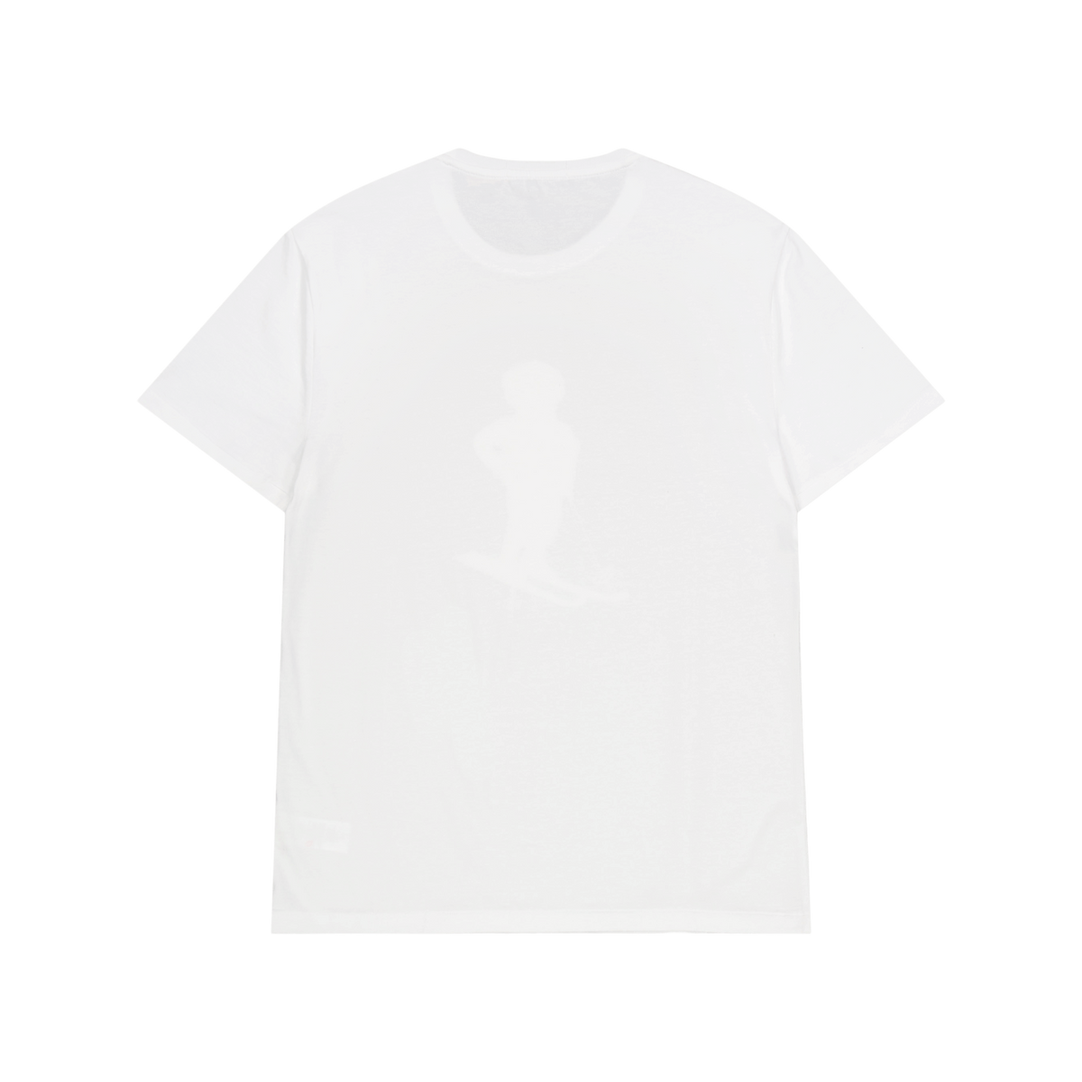 Custom Slim Fit Polo Bear Jersey T-Shirt White Ski Bear