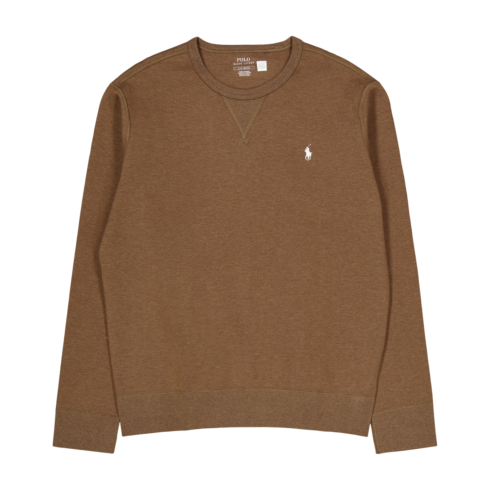 Marled Double-Knit Sweatshirt Cedar Heather