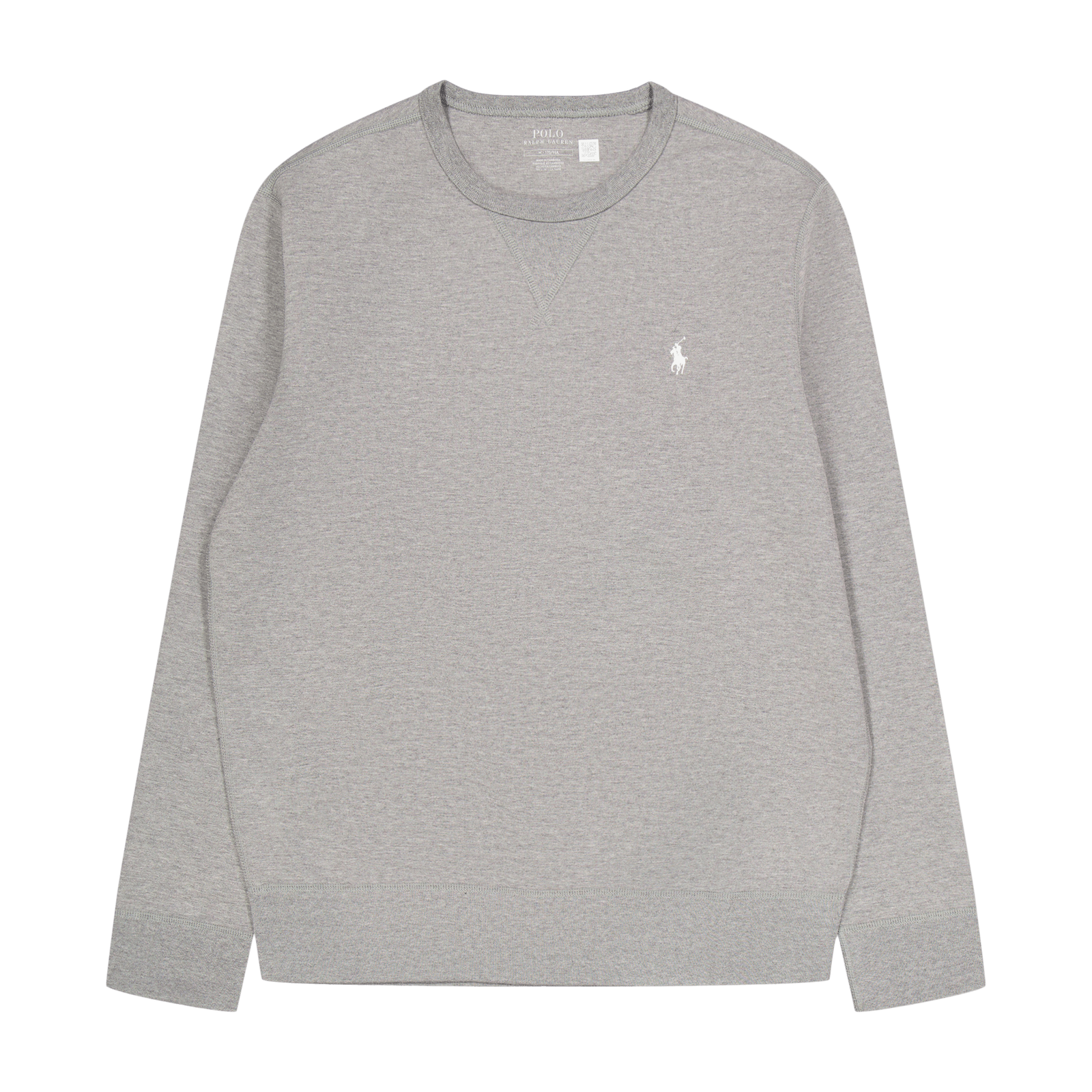 Marled Double-Knit Sweatshirt Steel Heather