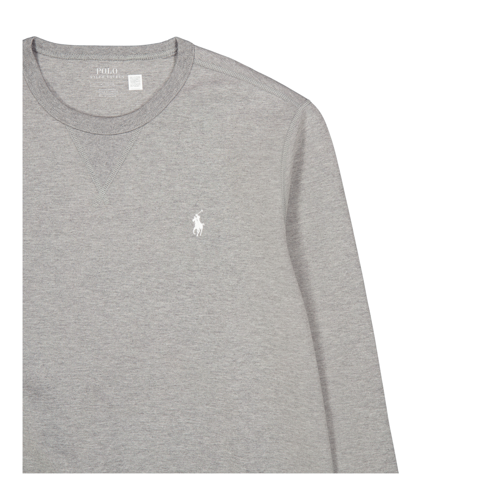 Marled Double-Knit Sweatshirt Steel Heather