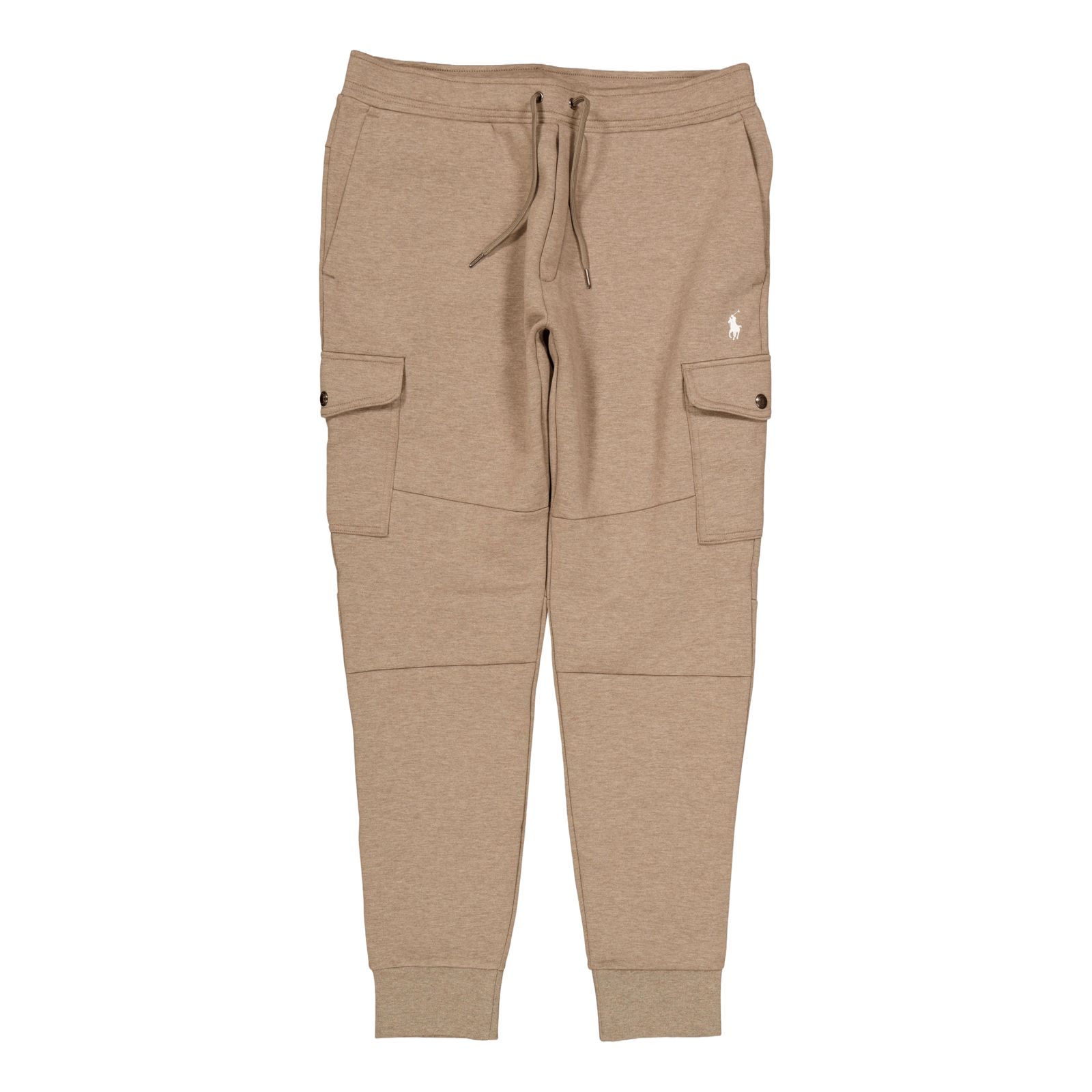 Double-Knit Cargo Jogger Pant Dark Taupe Heather