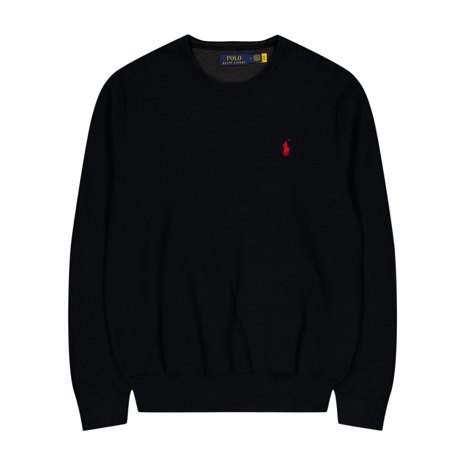 Black ralph lauren crew neck hotsell