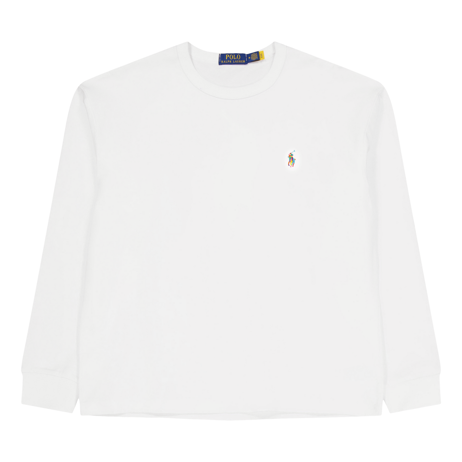 Relaxed Fit Big Pony Jersey T-Shirt White