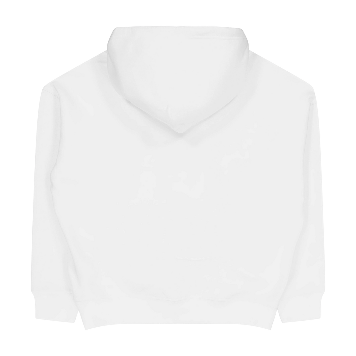 Big Fit Big Pony Fleece Hoodie White