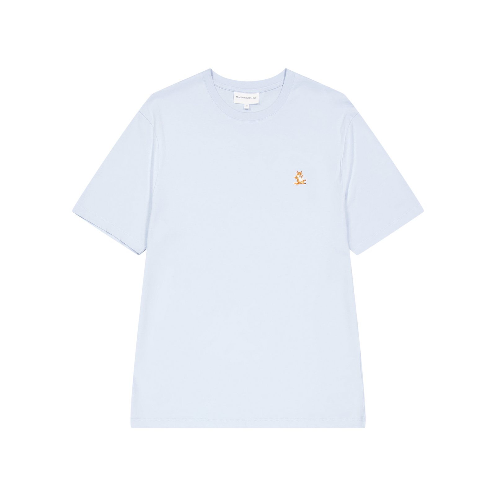 Chillax Fox Patch Regular Tee Sky Blue