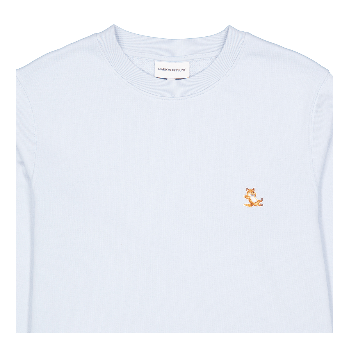 Chillax Patch Regular Sweatshi Sky Blue