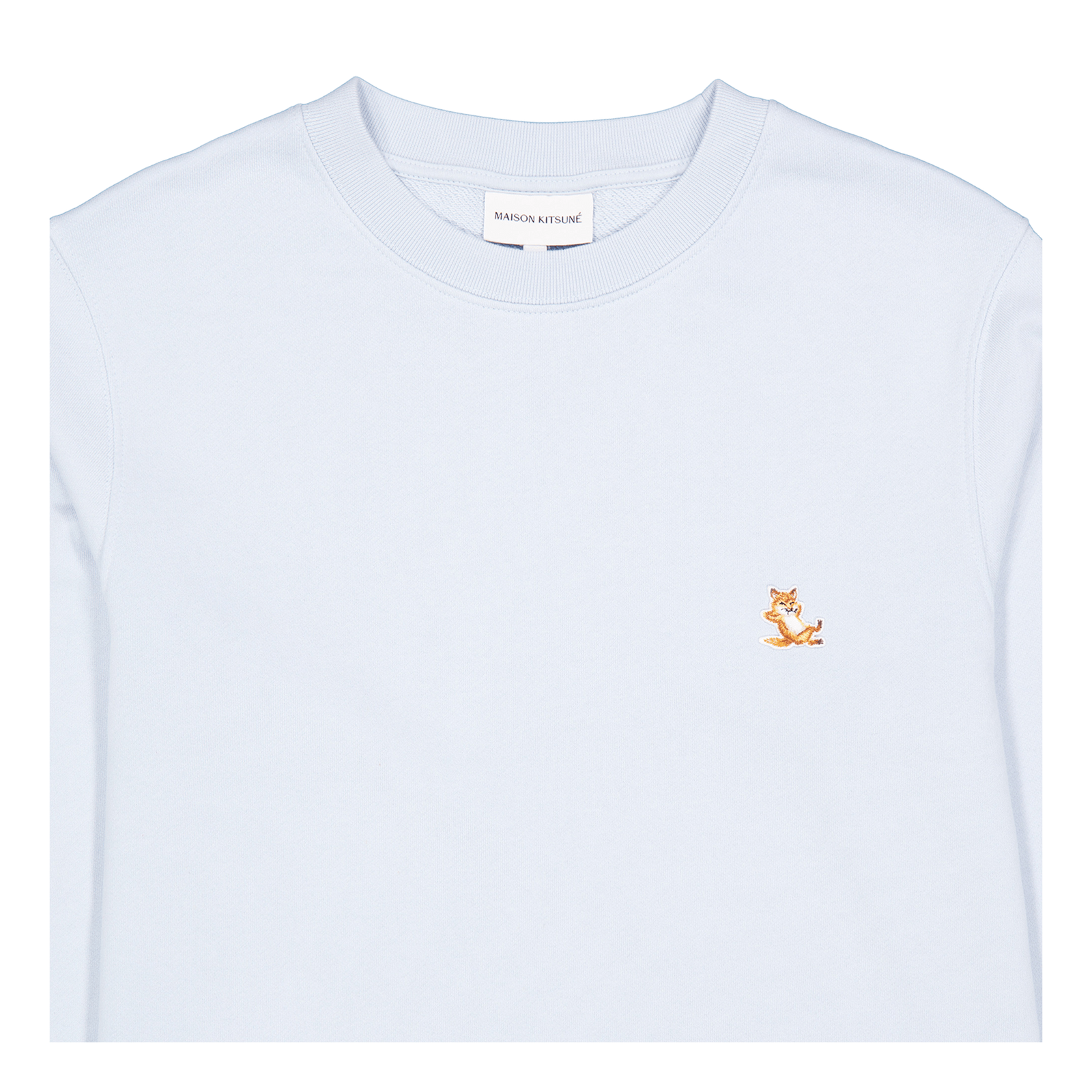 Chillax Patch Regular Sweatshi Sky Blue