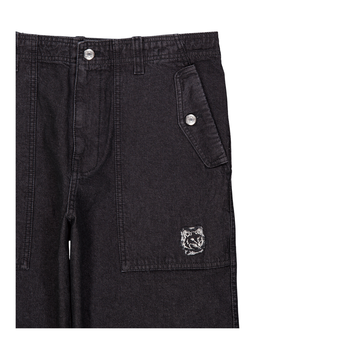Workwear Pants Washed Black