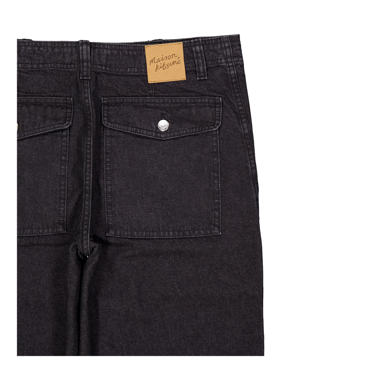 Workwear Pants Washed Black