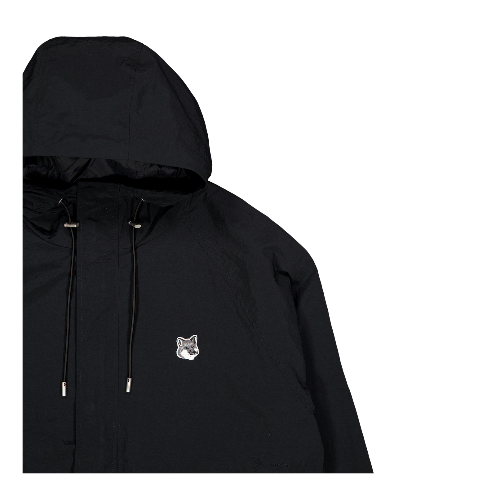 Hooded Windbreaker Black