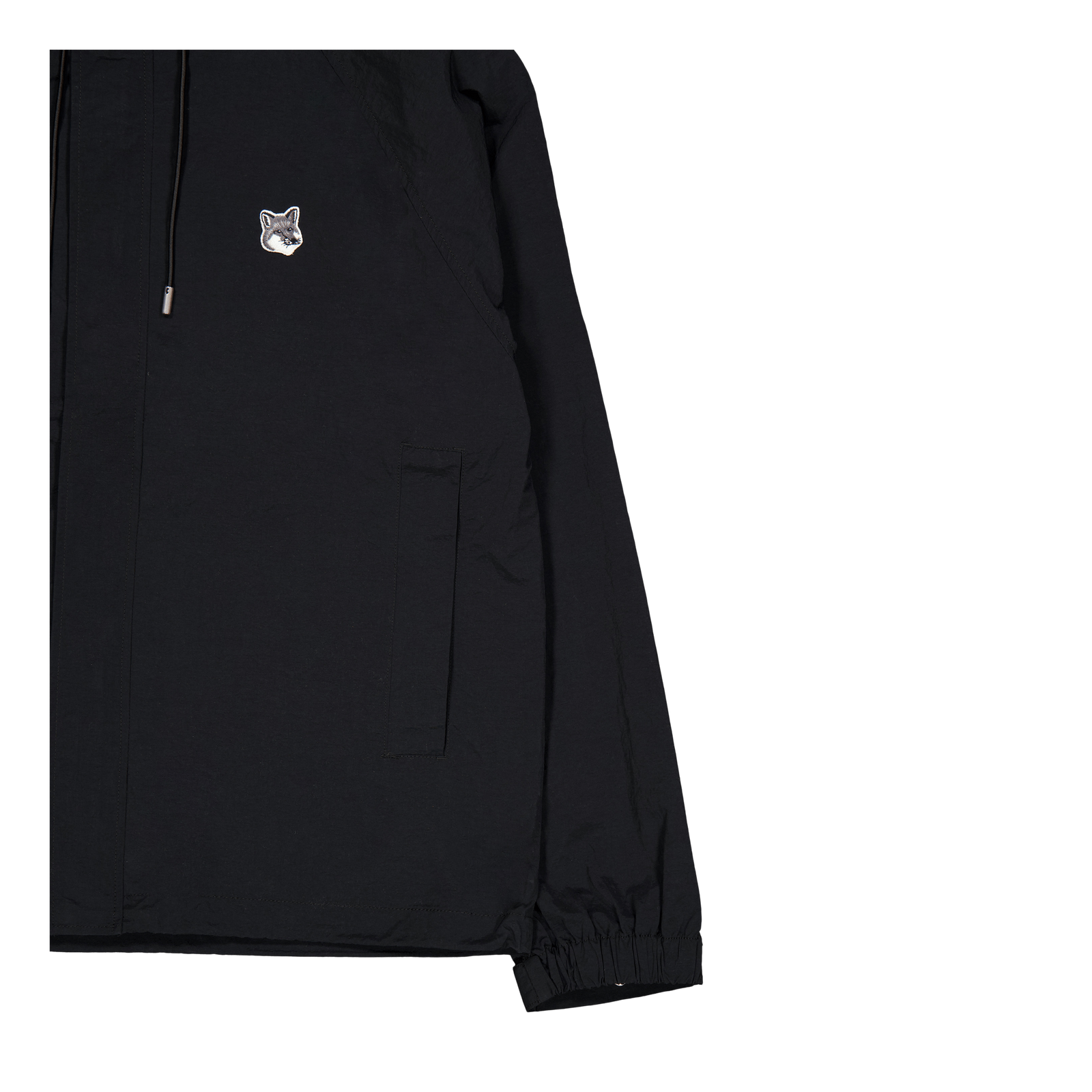 Hooded Windbreaker Black