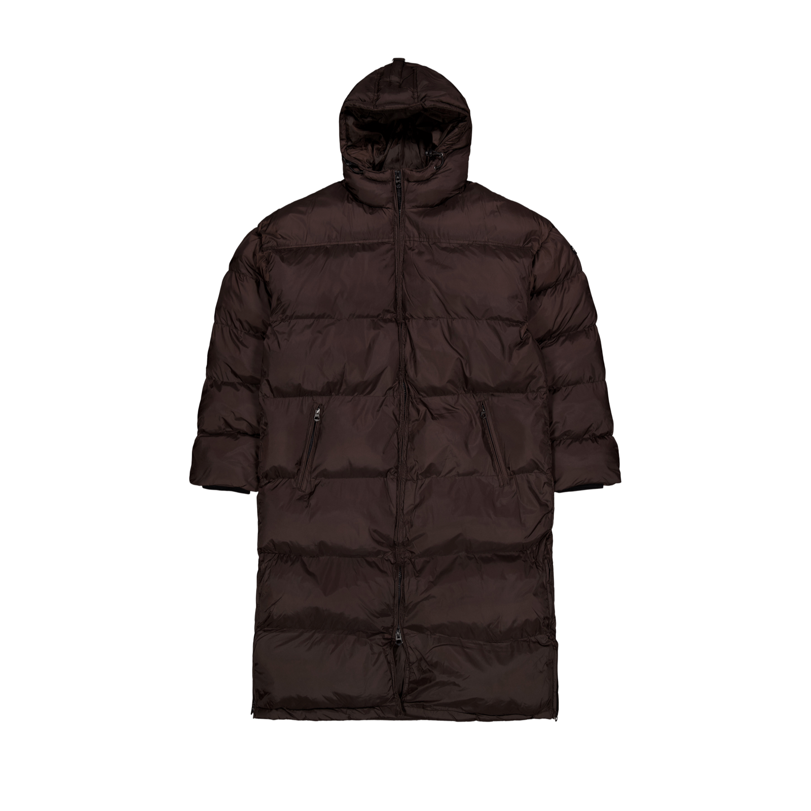 Doudoune Hood Extra Long Schot Dark Brown