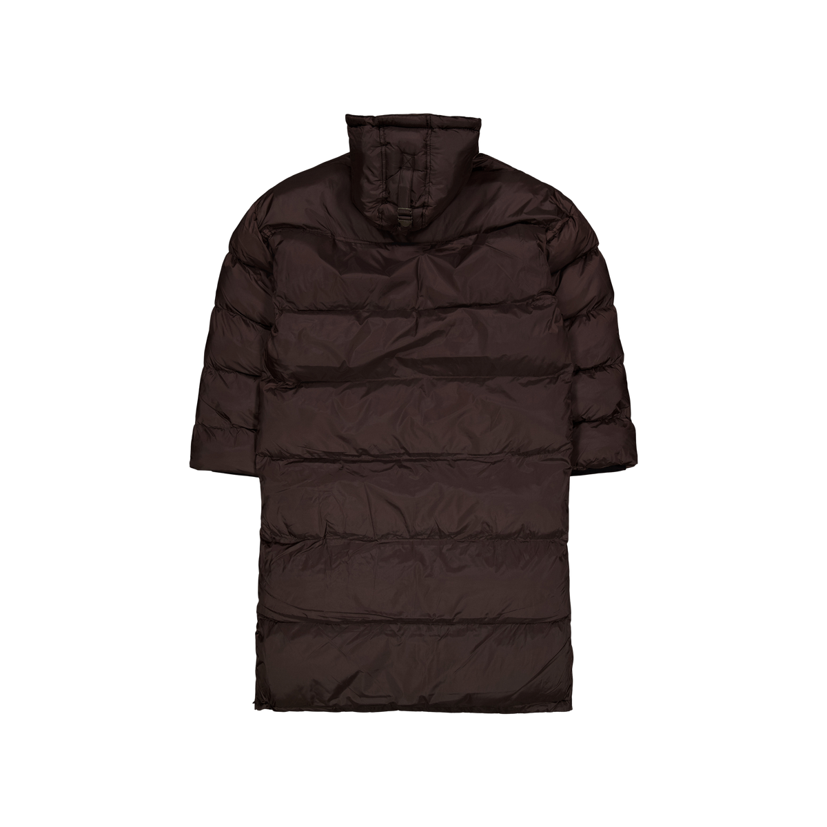 Doudoune Hood Extra Long Schot Dark Brown