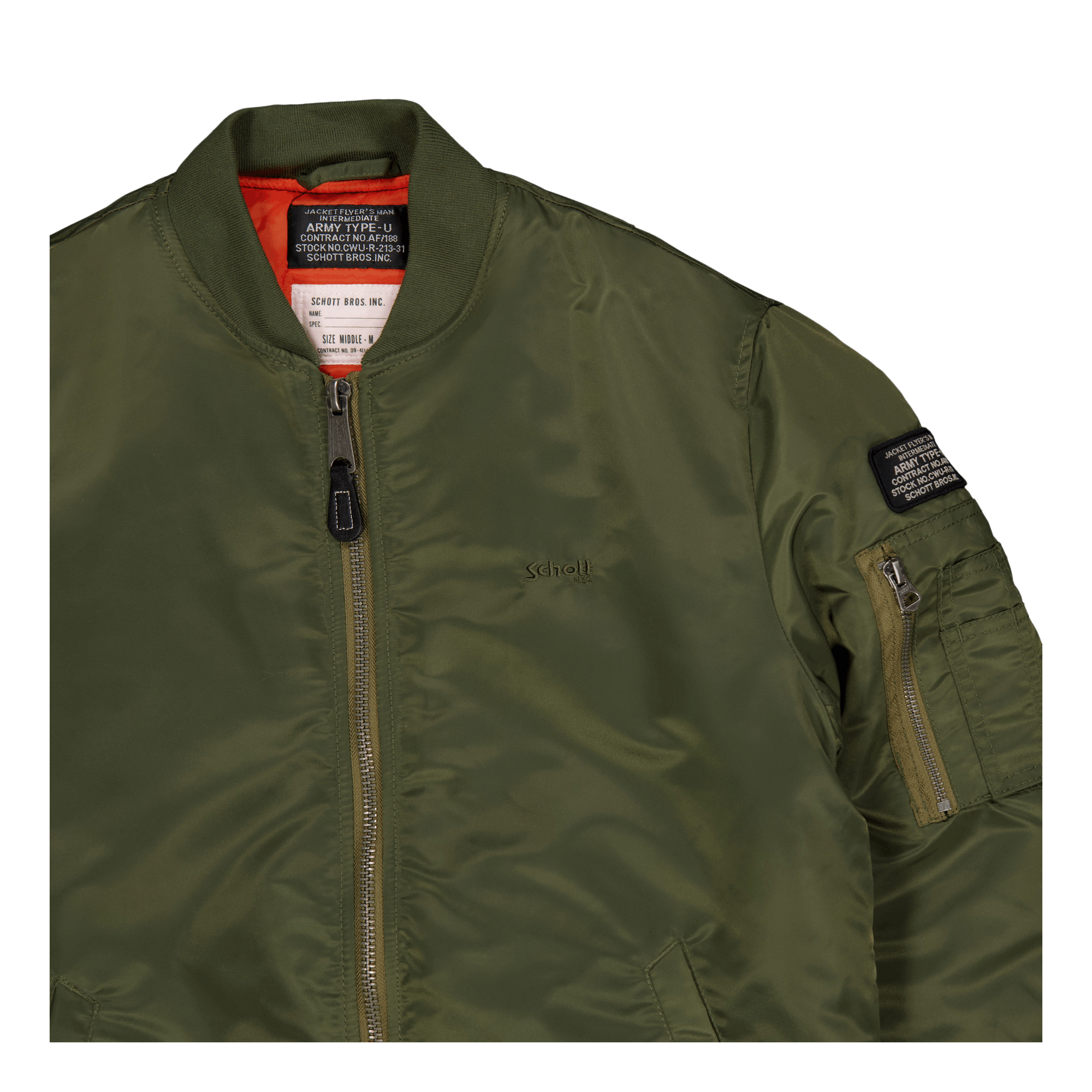 Schott bros sales bomber jacket