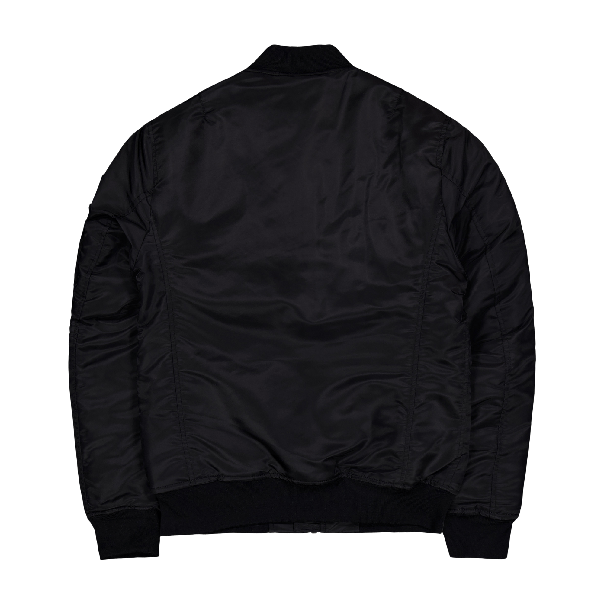 Jacket Bomber Schott Nylon Eco Black