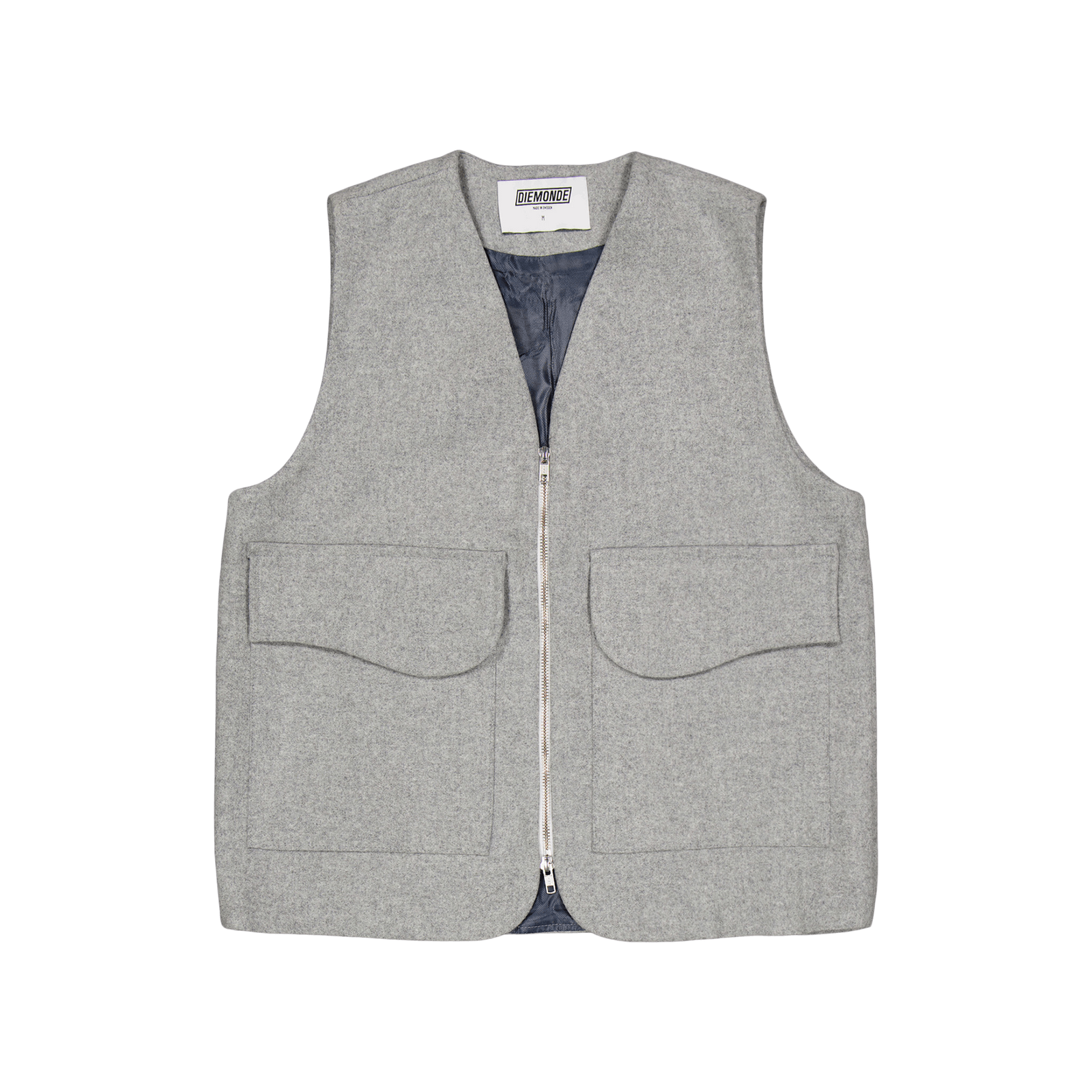 Jakt - Wool Blend Vest Grey