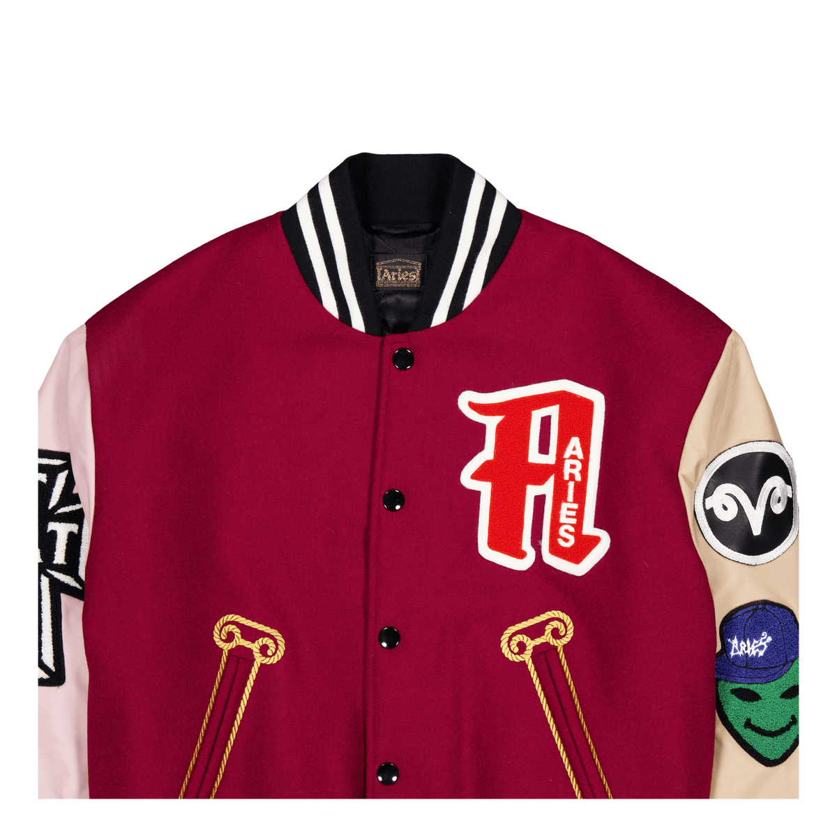 Varsity Jacket Burgundy