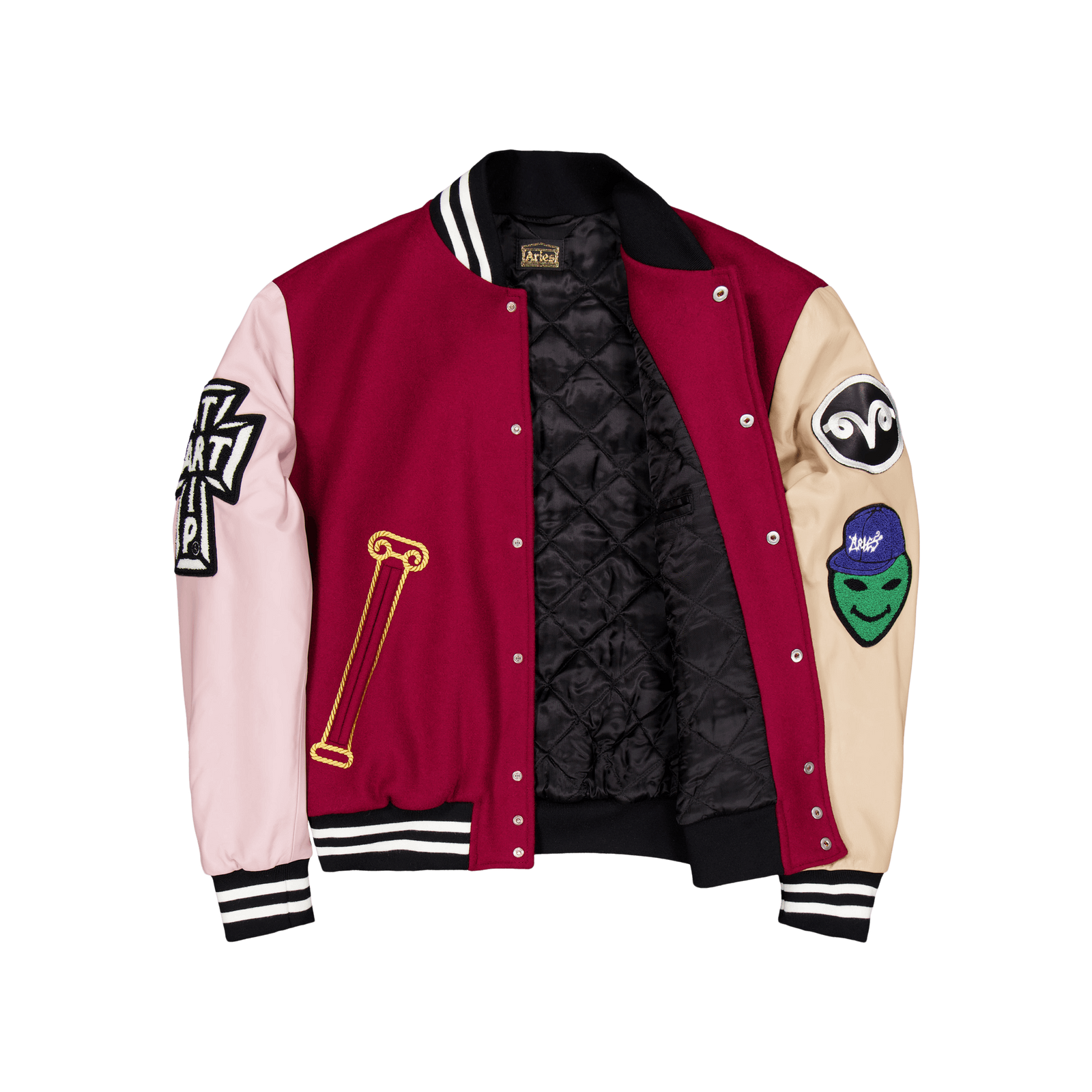Varsity Jacket Burgundy
