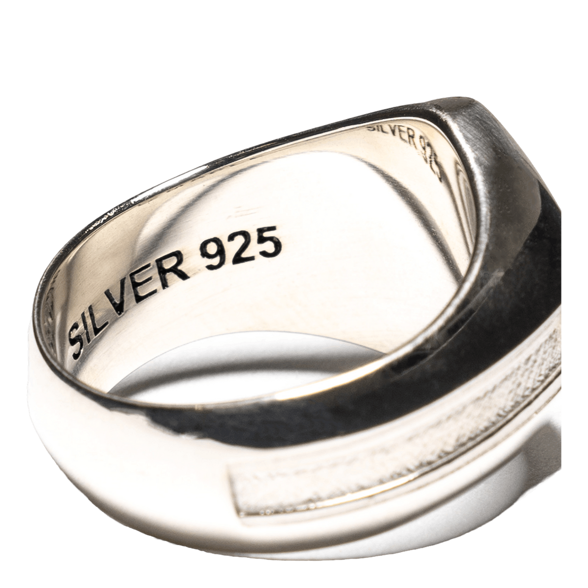 Psychotropic Class Ring Silver 925/emerald