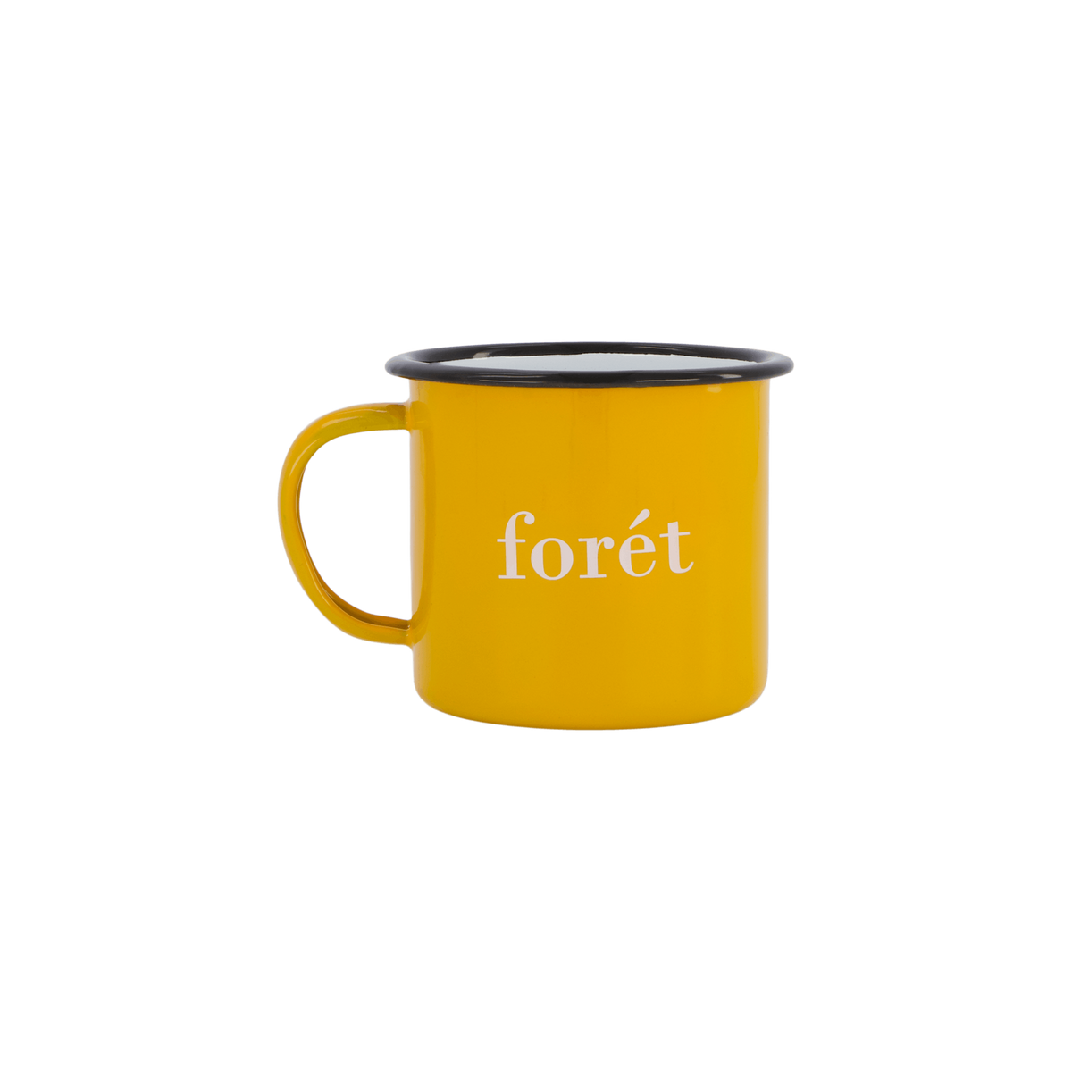 Bean Enamel Mug Yellow