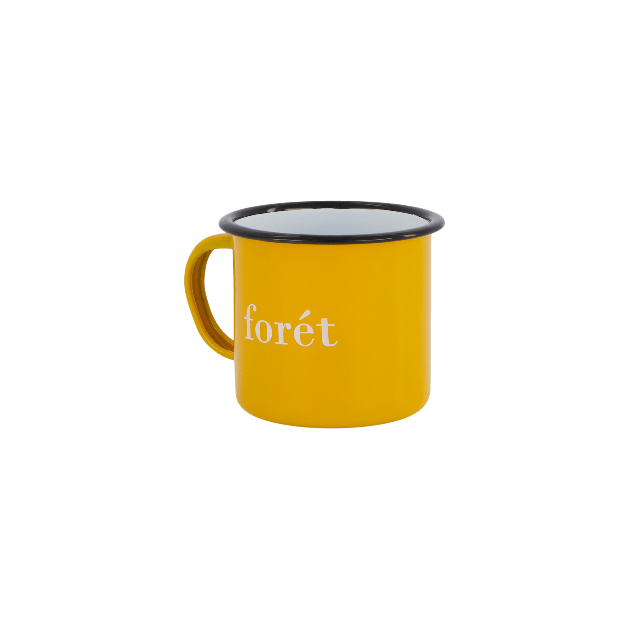 Bean Enamel Mug Yellow