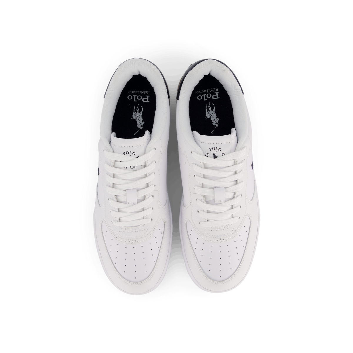 Masters Court Leather Sneaker White/Navy PP