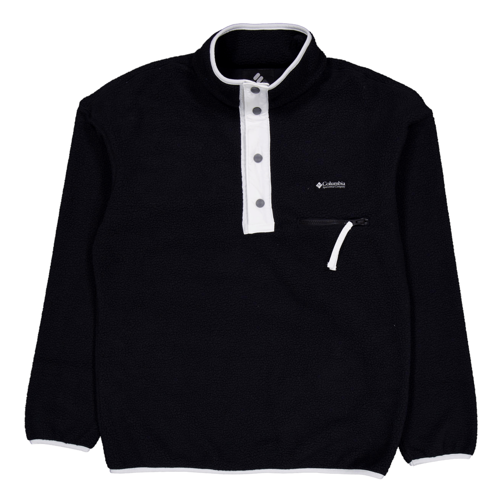 Helvetia™ Half Snap Fleece Black