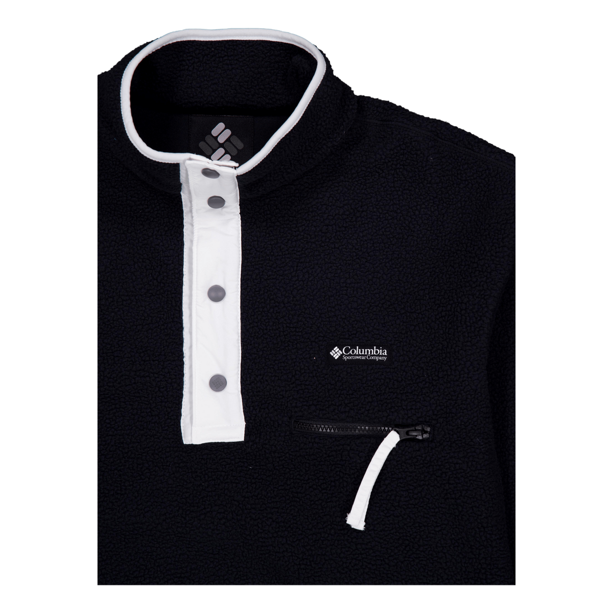 Helvetia™ Half Snap Fleece Black