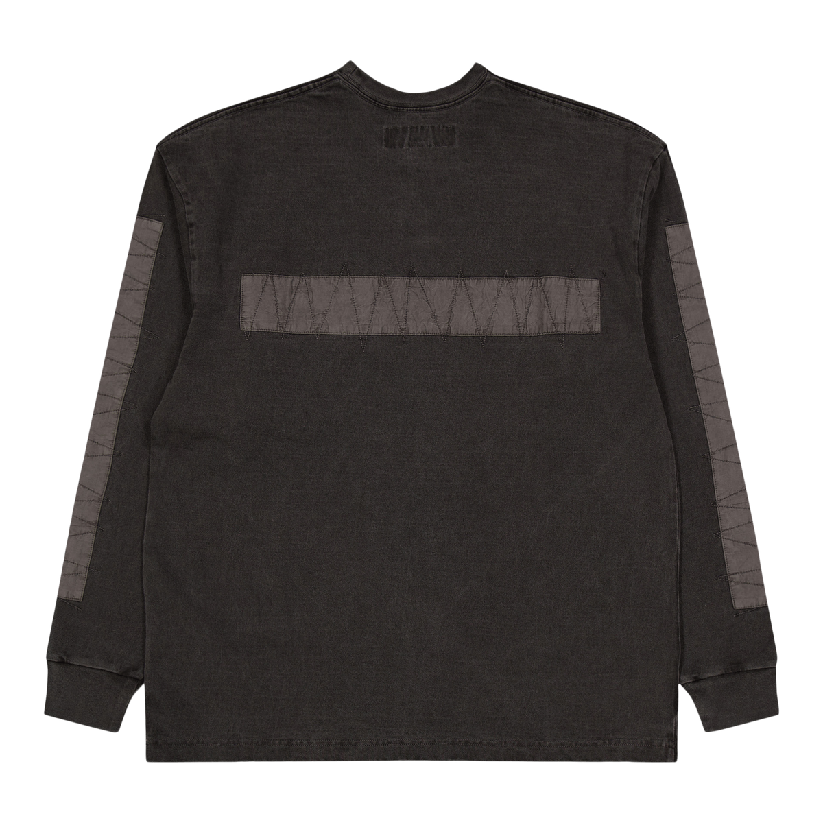 Design Pigment Dyed Crewneck L Black