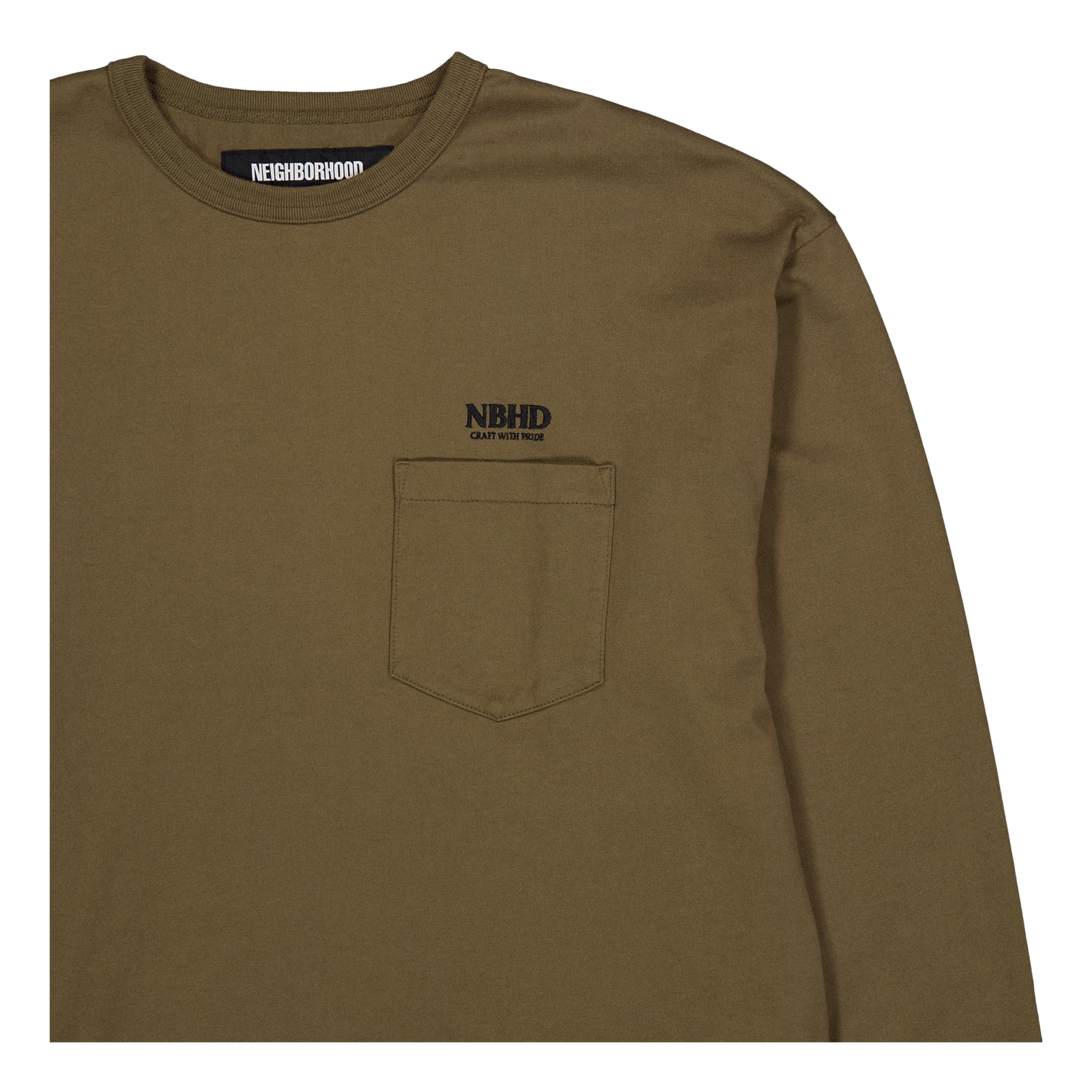 Classic-p Crewneck Ls Olive Drab