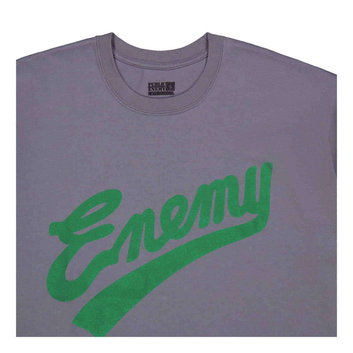 Nh X Public Enemy . Tee Ss-1 Gray