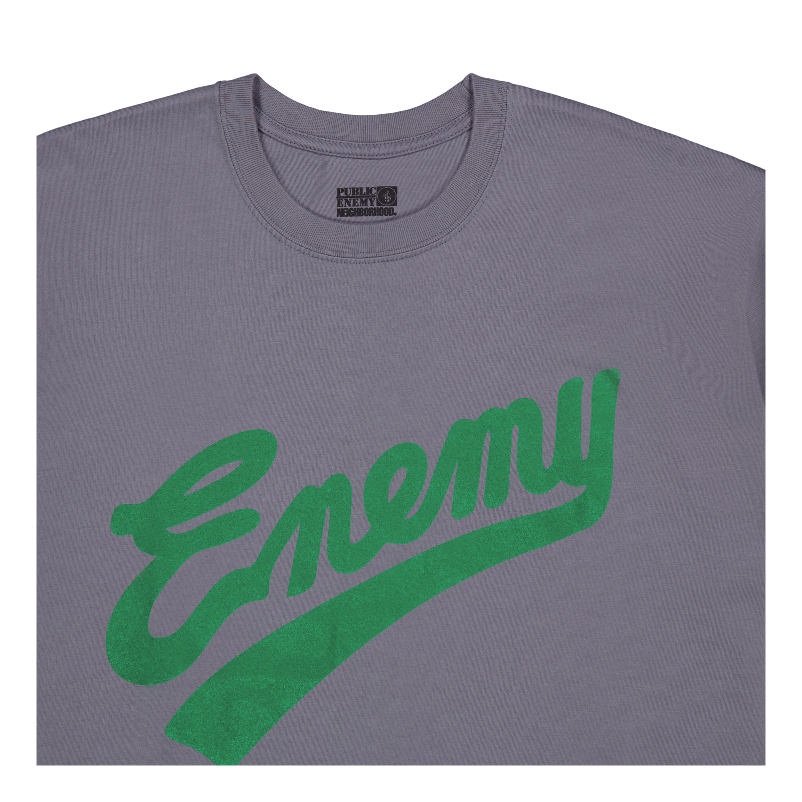 Nh X Public Enemy . Tee Ss-1 Gray