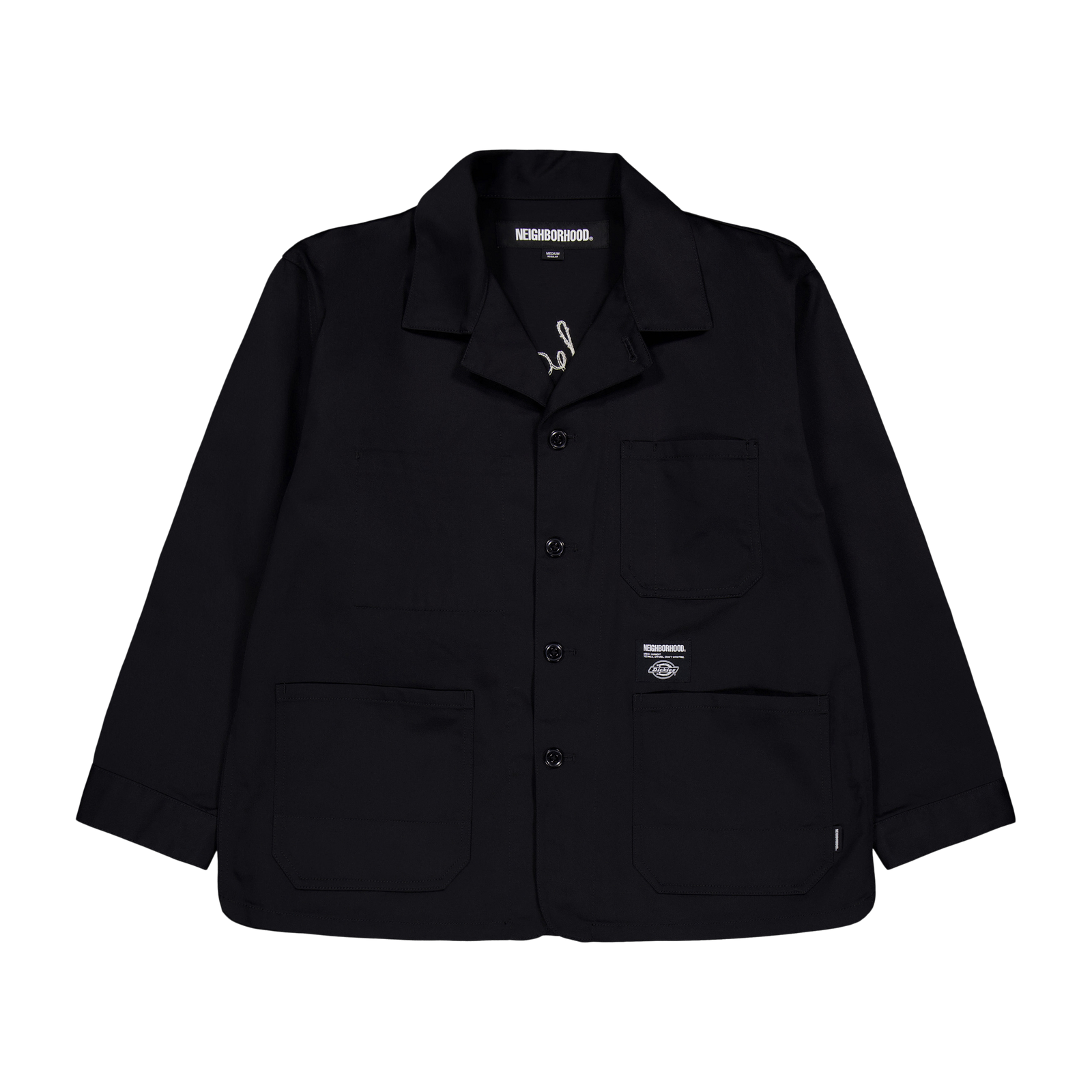 Nh X Dickies . Coverall Jacket Black