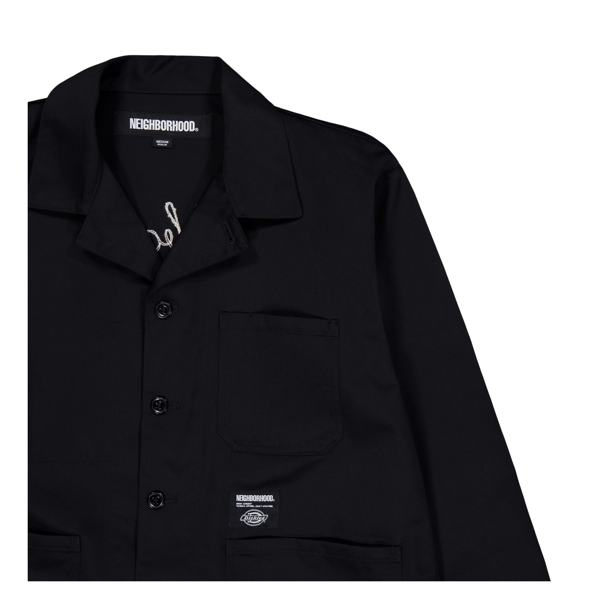 Nh X Dickies . Coverall Jacket Black