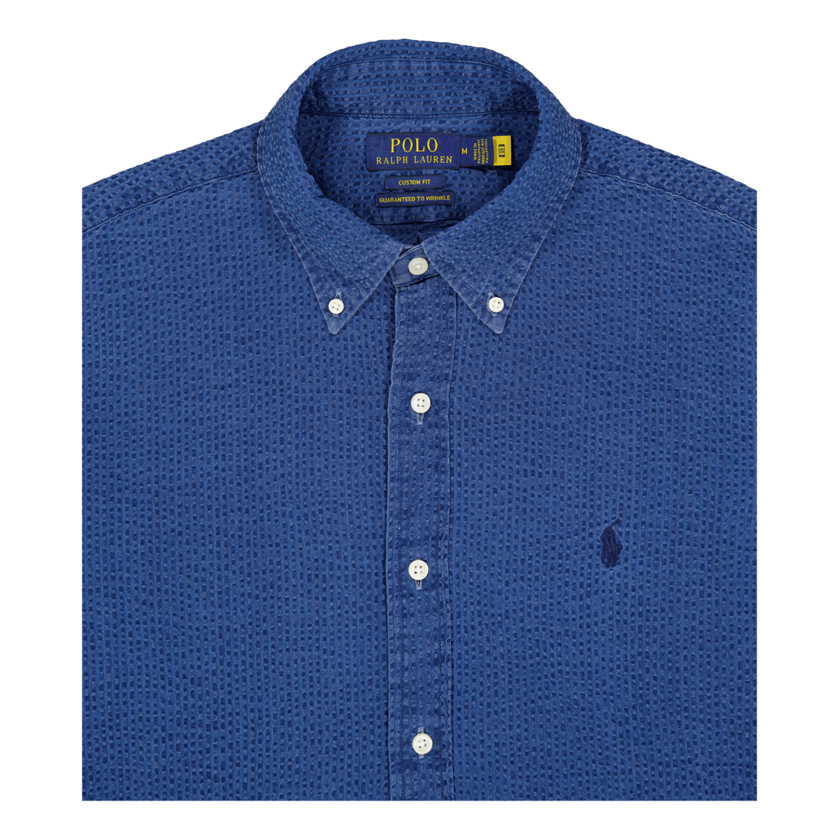Polo Ralph Lauren Custom Fit Seersucker Shirt Dark Indigo