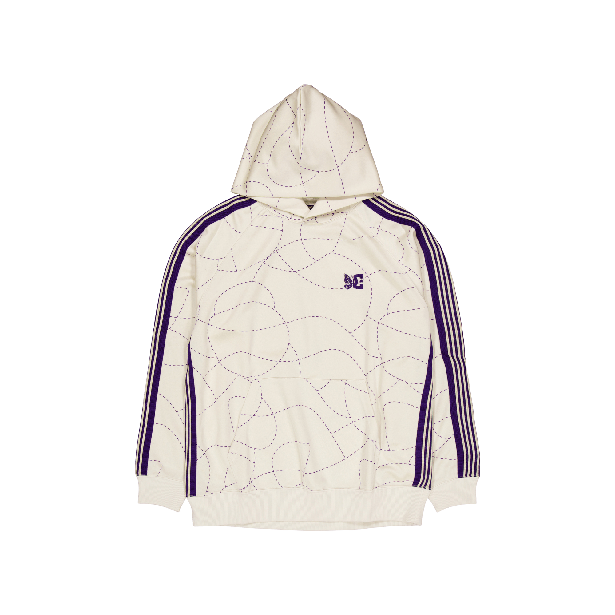 Needles X Dc Shoes Track Hoody Ivory