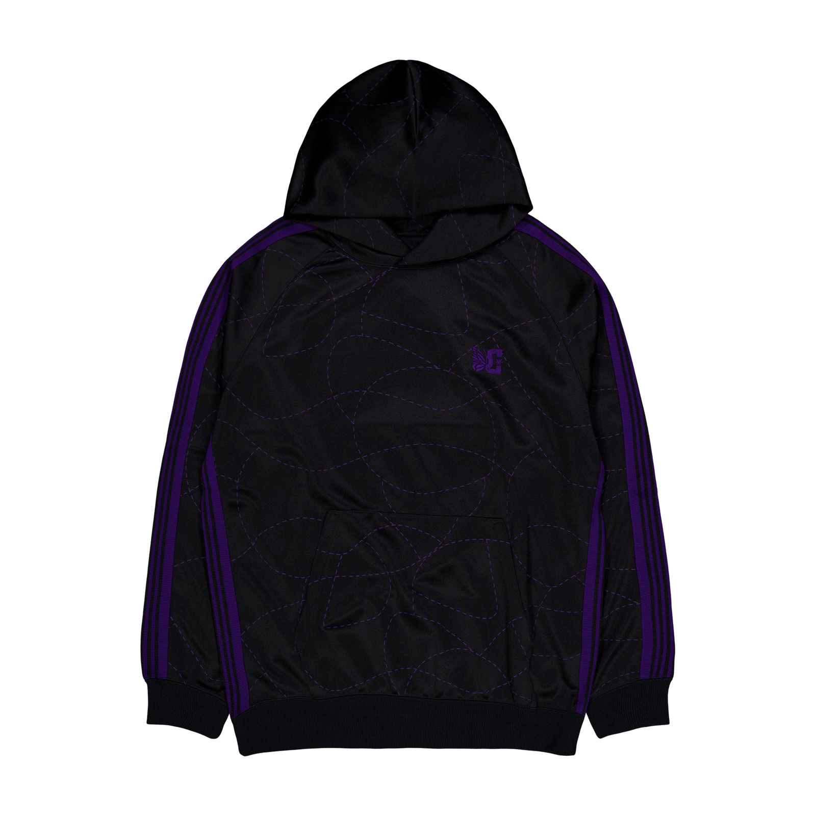 Needles X Dc Shoes Track Hoody Black