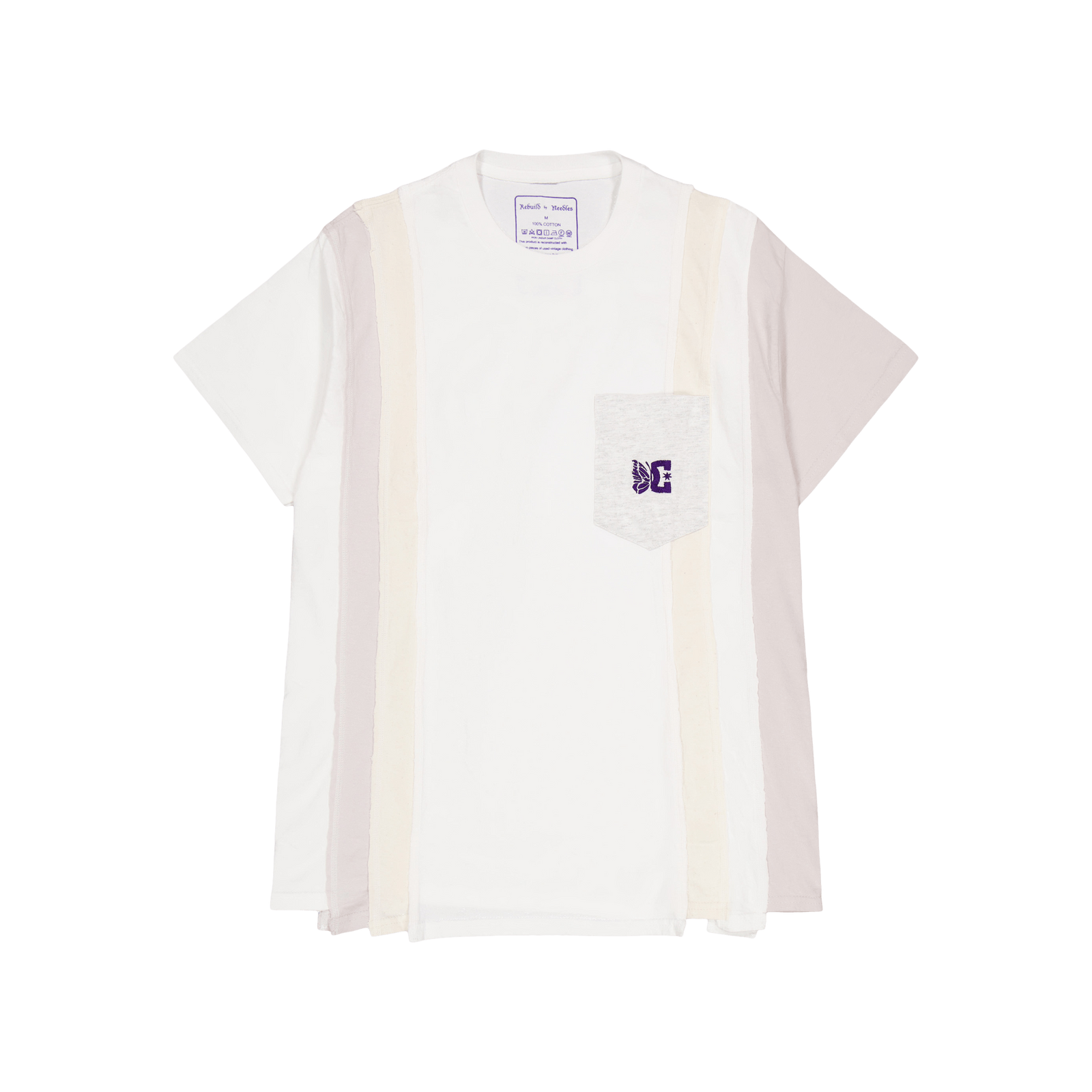 Needles X Dc Shoes 7 Cuts S/s  Ivory