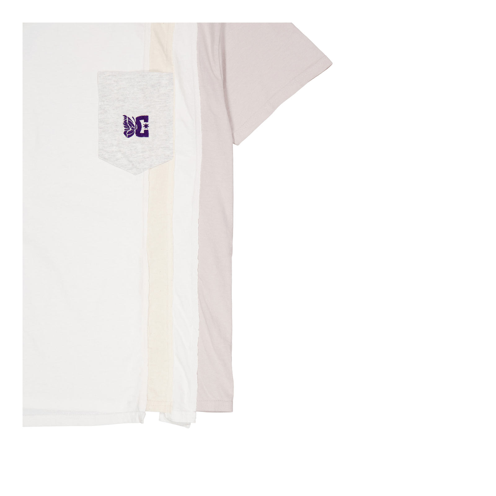 Needles X Dc Shoes 7 Cuts S/s  Ivory