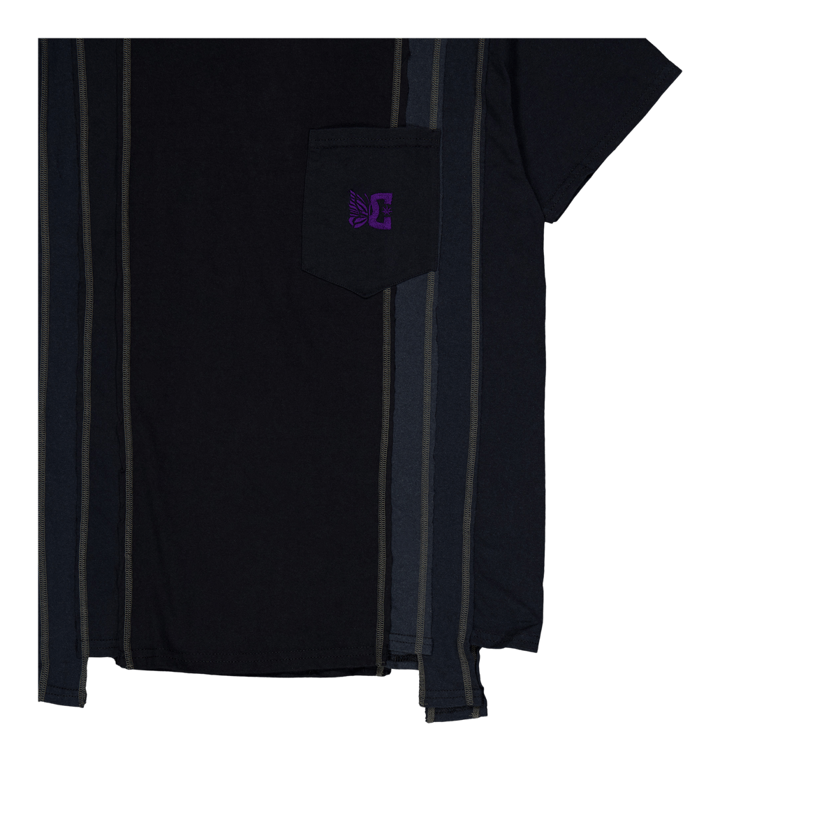 Needles X Dc Shoes 7 Cuts S/s  Black