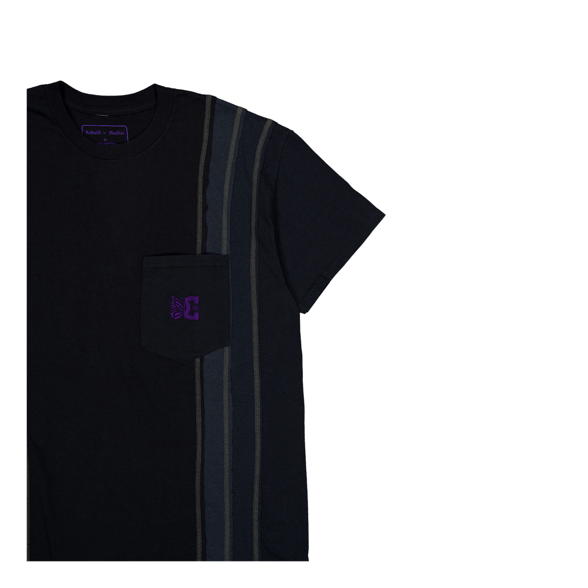 Needles X Dc Shoes 7 Cuts S/s  Black
